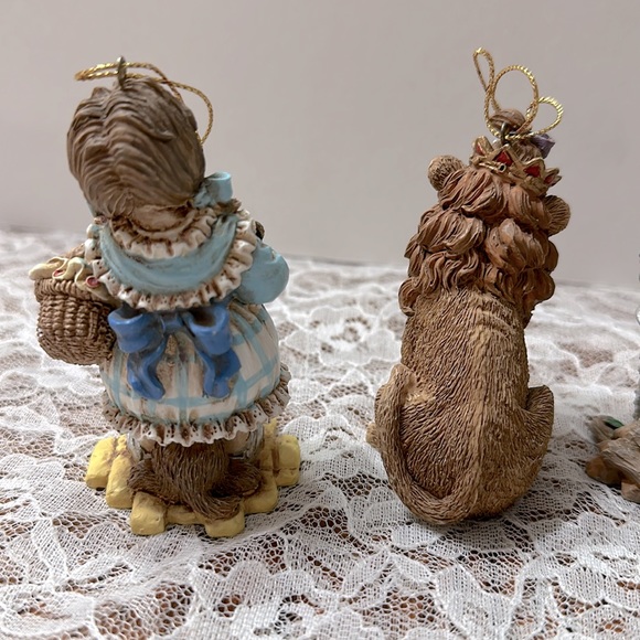 Wizard of Oz set of 4 ornaments in Excellent condition range from 3”-4” tall - Picture 4 of 7
